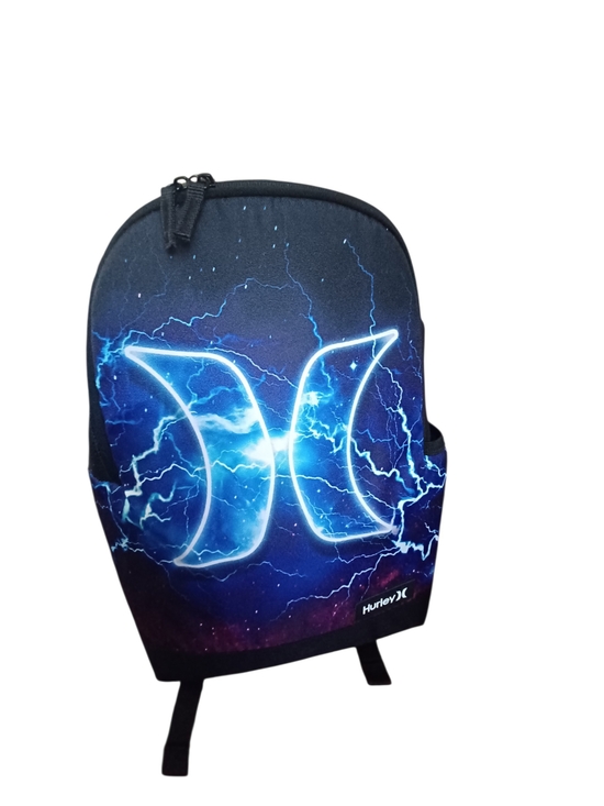 Hurley Other - Hurley Blue Lightning Logo Backpack
